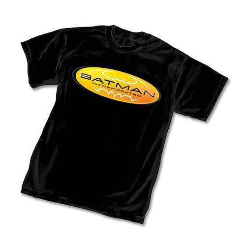 Batman Incorporated Company Logo Black T-Shirt